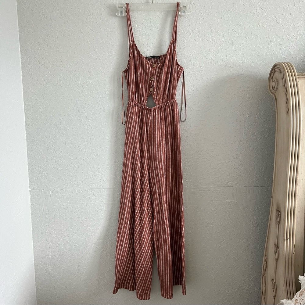 Open back jumpsuit